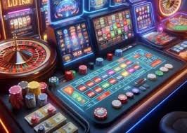 Live casino mobile display with neon styling on bit 399 platform